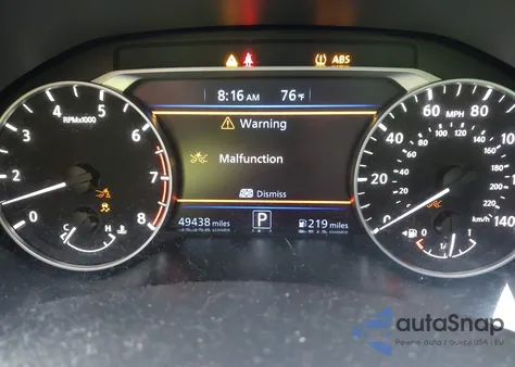 2023 Nissan Altima Sv Fwd из США, поврежденный, VIN 1N4BL4DV9PN394081